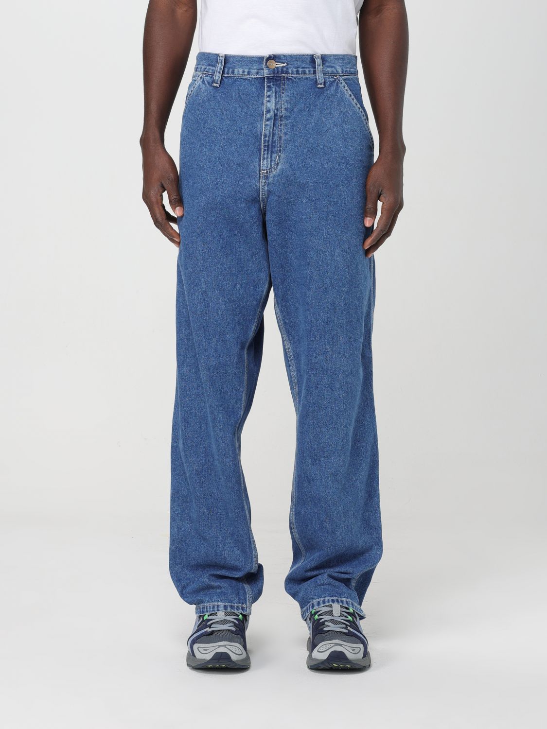 Carhartt Jeans  Wip Men Color Blue 1