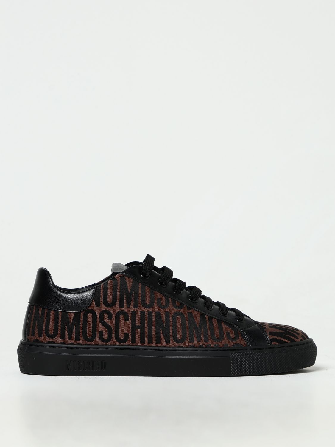 Shop Moschino Couture Sneakers  Men Color Brown