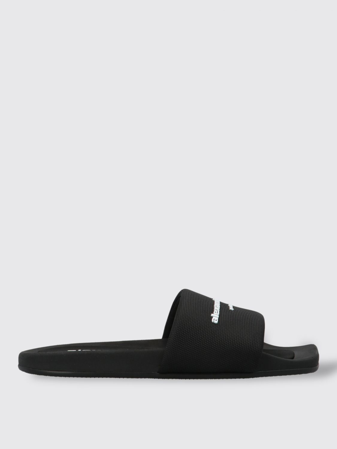 Shop Alexander Wang Flat Sandals  Woman Color Black In 黑色