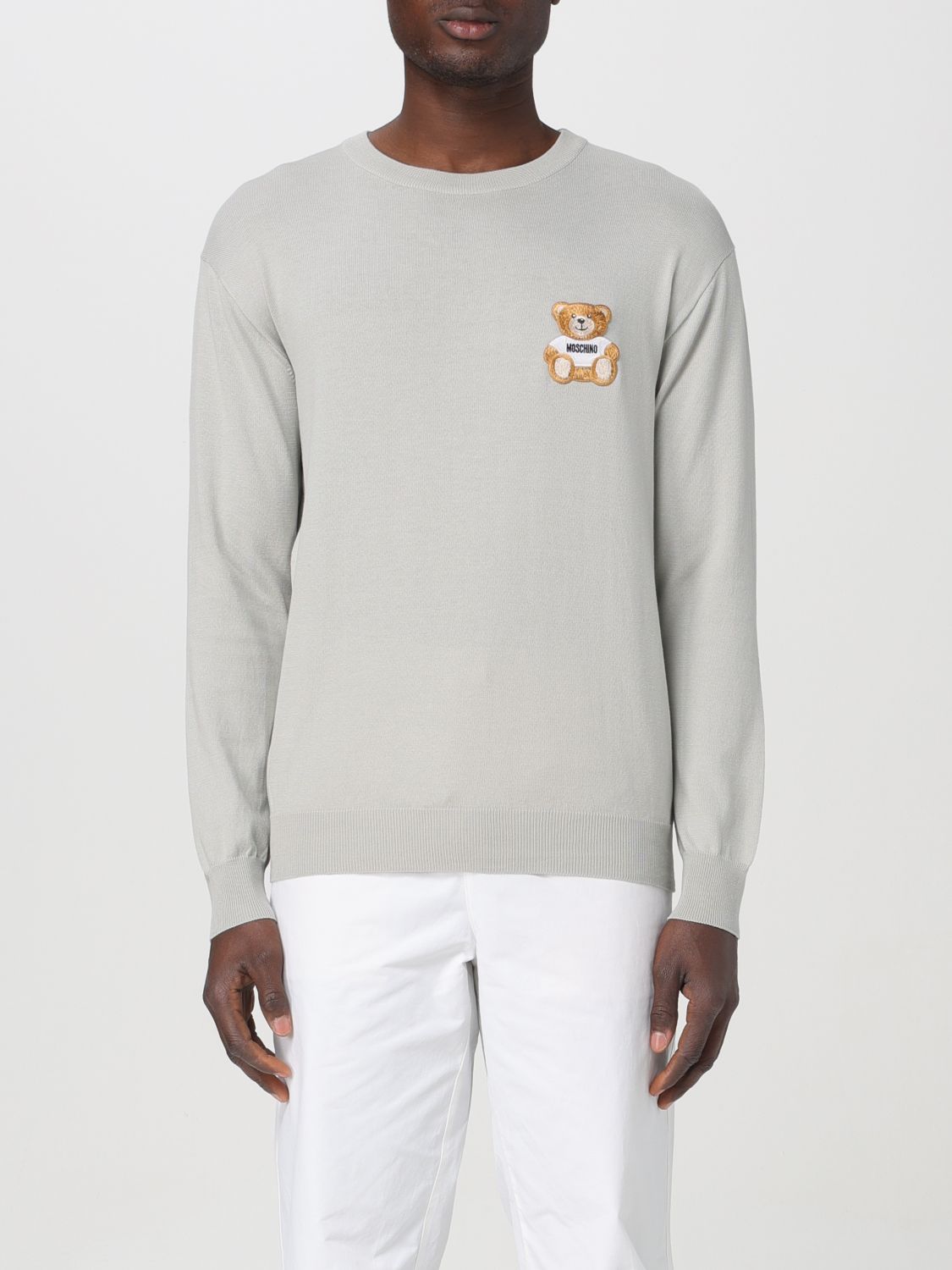 Moschino Couture Sweater  Men Color Grey