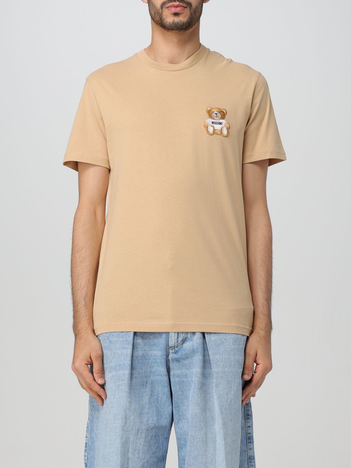Moschino Couture T-shirt  Men Color Beige