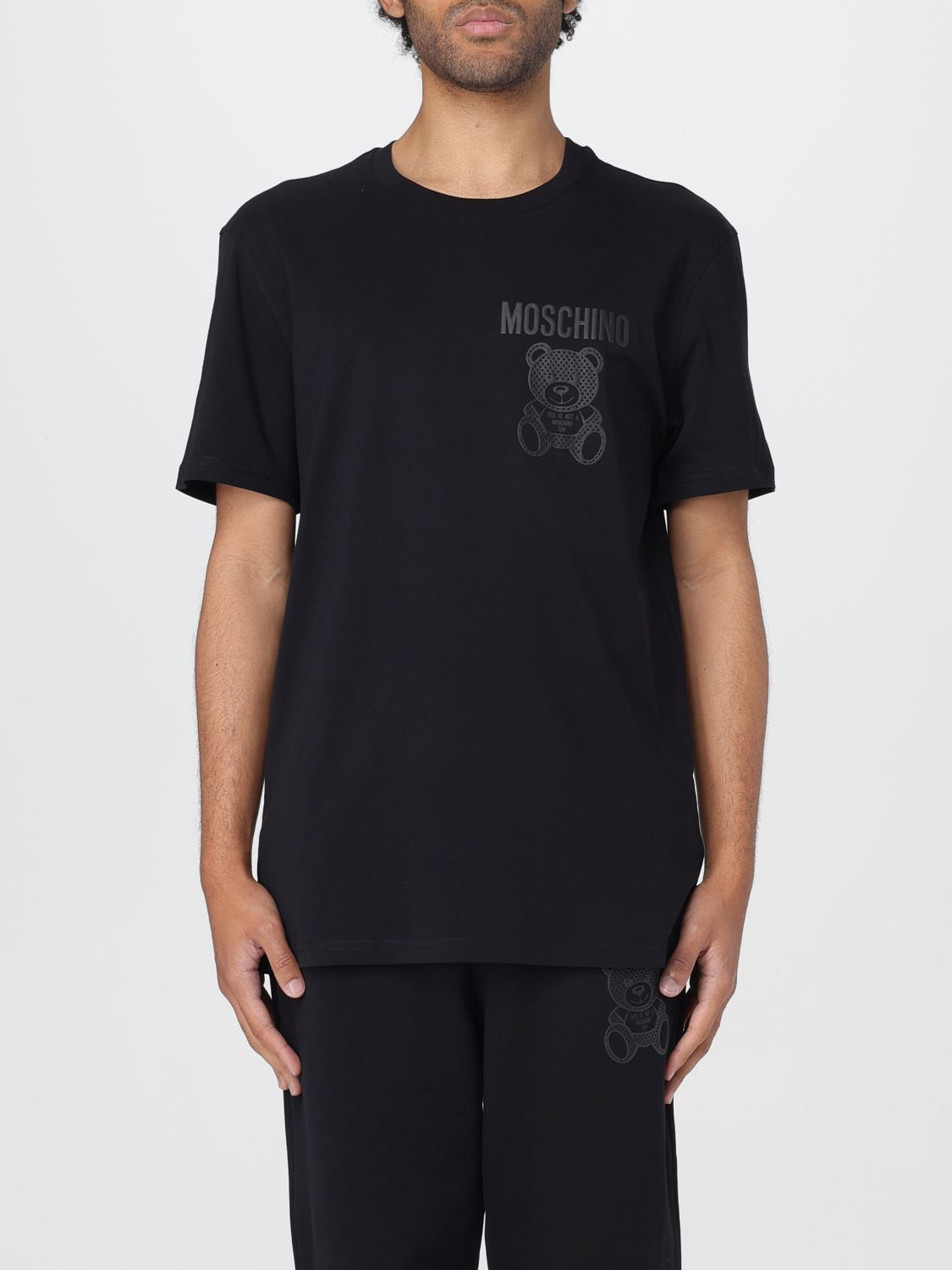 Shop Moschino Couture T-shirt  Men Color Black