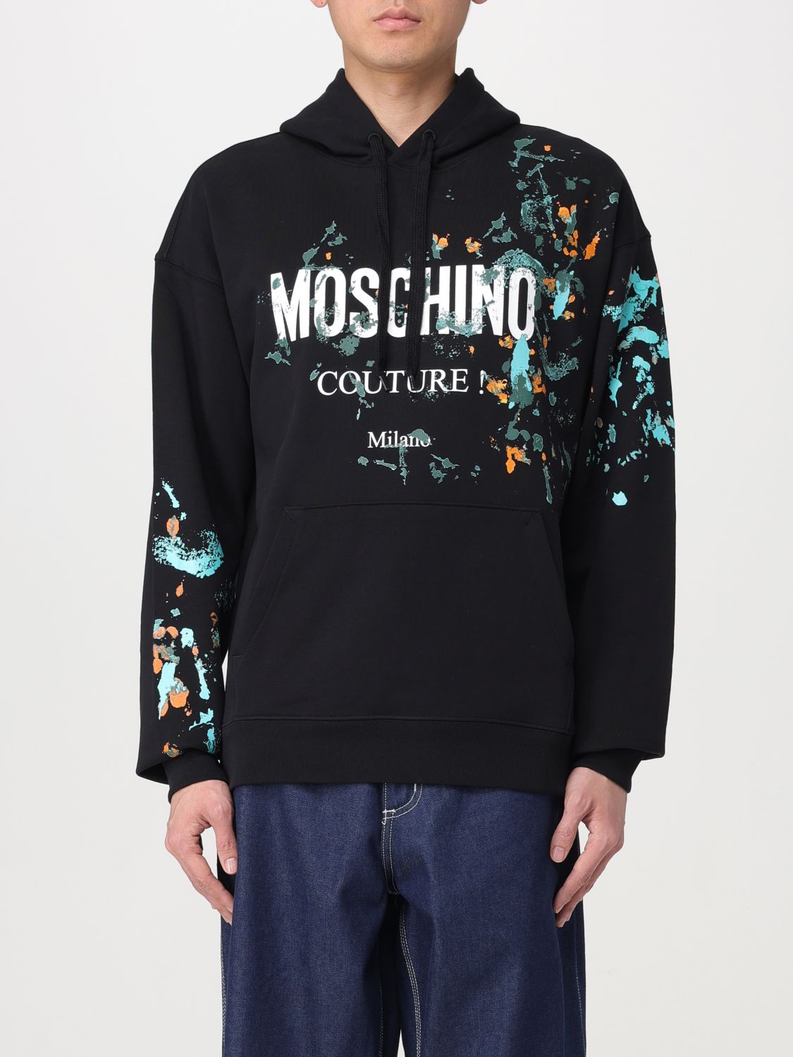 Moschino Couture Sweatshirt  Men Color Black