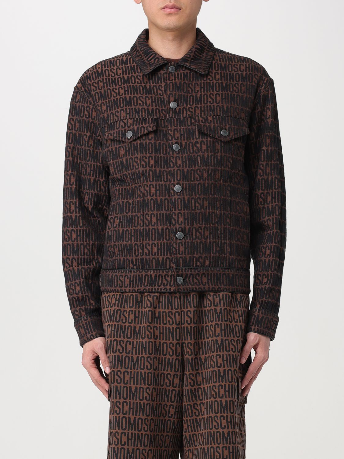 Moschino Couture Jacket  Men Color Brown