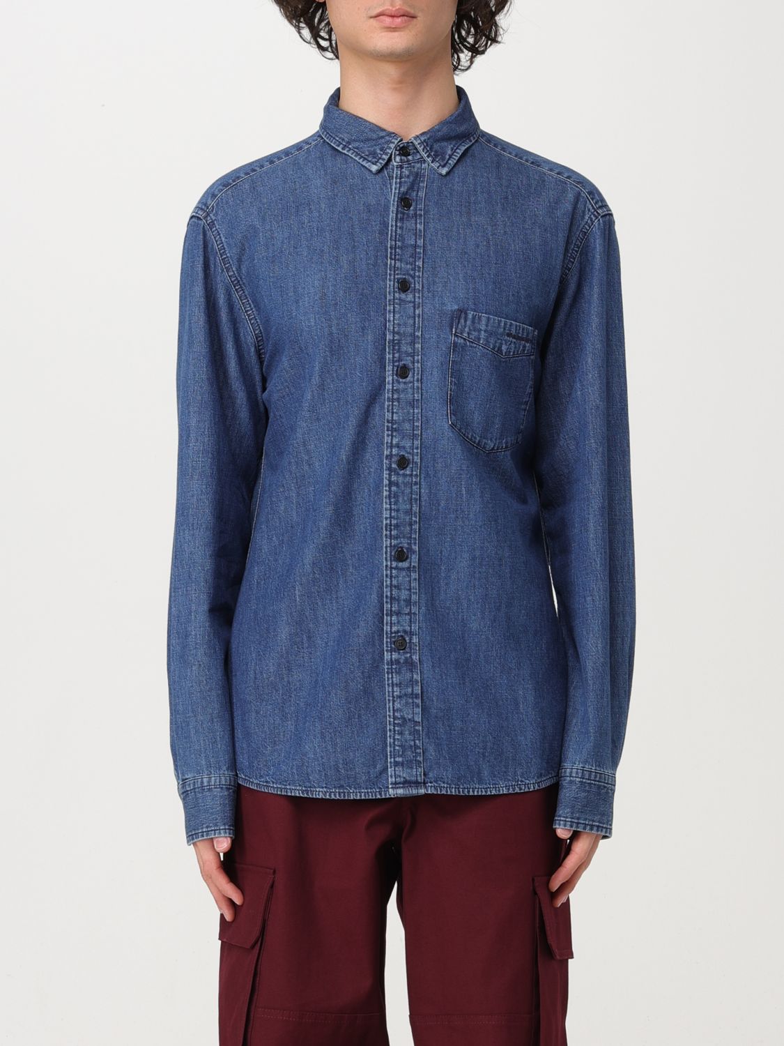 Shirt ISABEL MARANT Men colour Blue