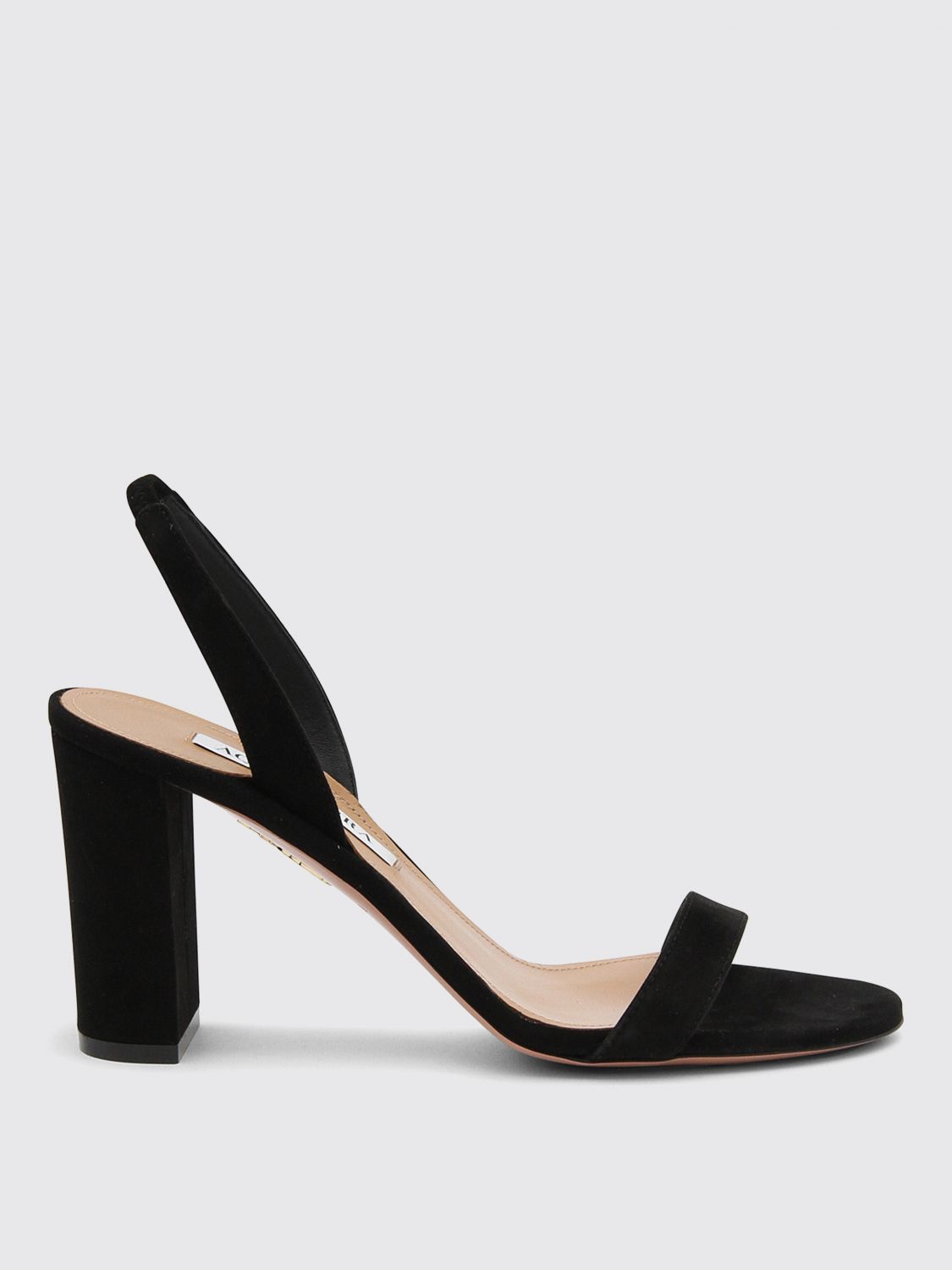 Shop Aquazzura High Heel Shoes  Woman Color Black