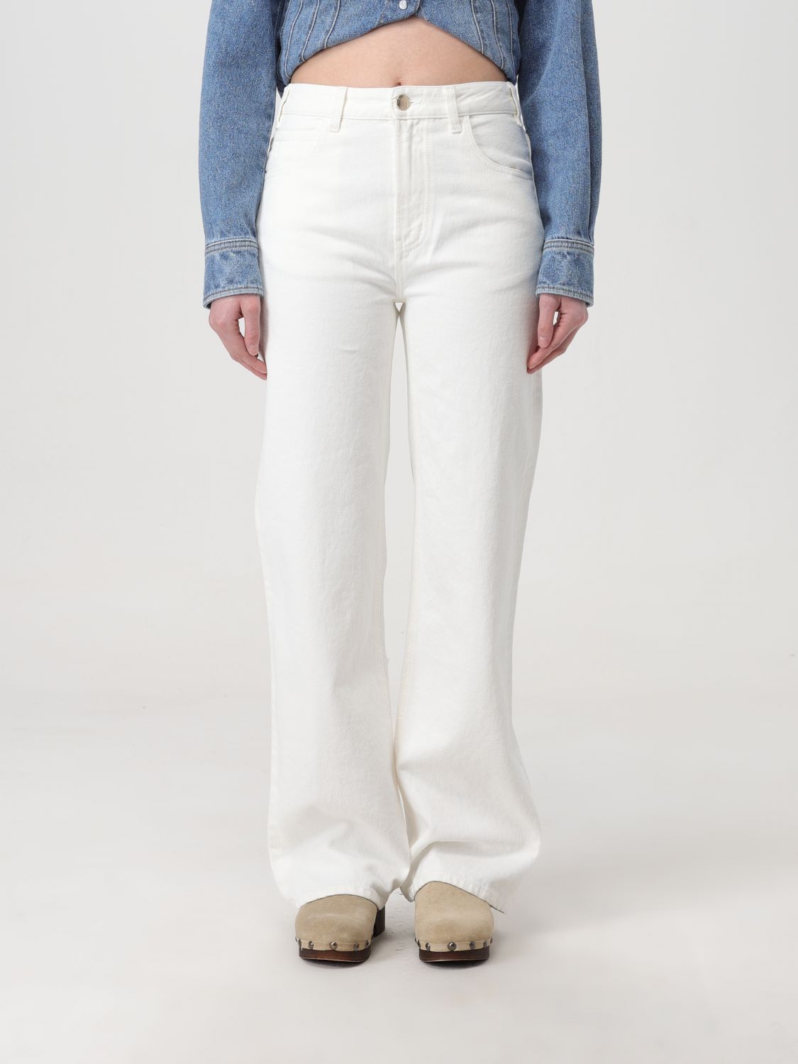 Chloé Jeans  Woman Color White