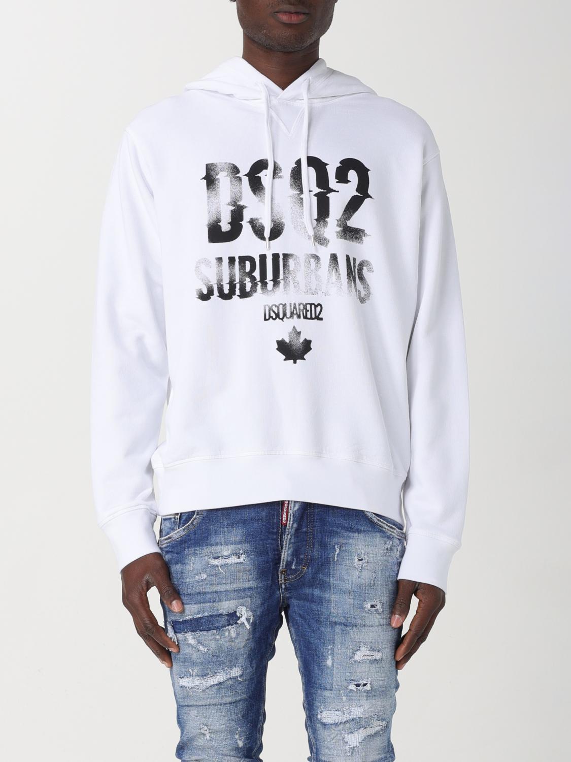 Sweatshirt DSQUARED2 Men Colour White