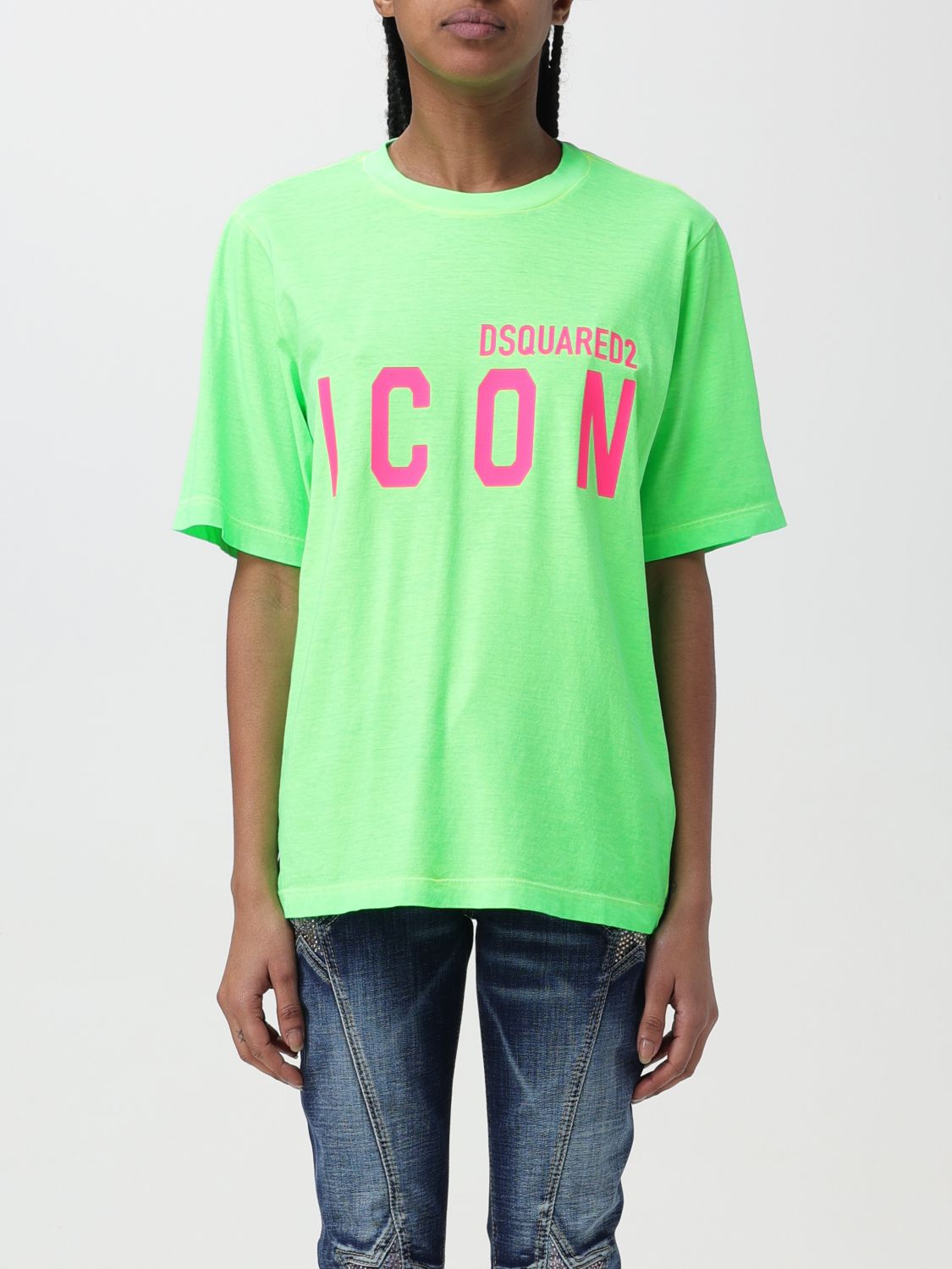 Dsquared2 T-shirt  Woman Color Green
