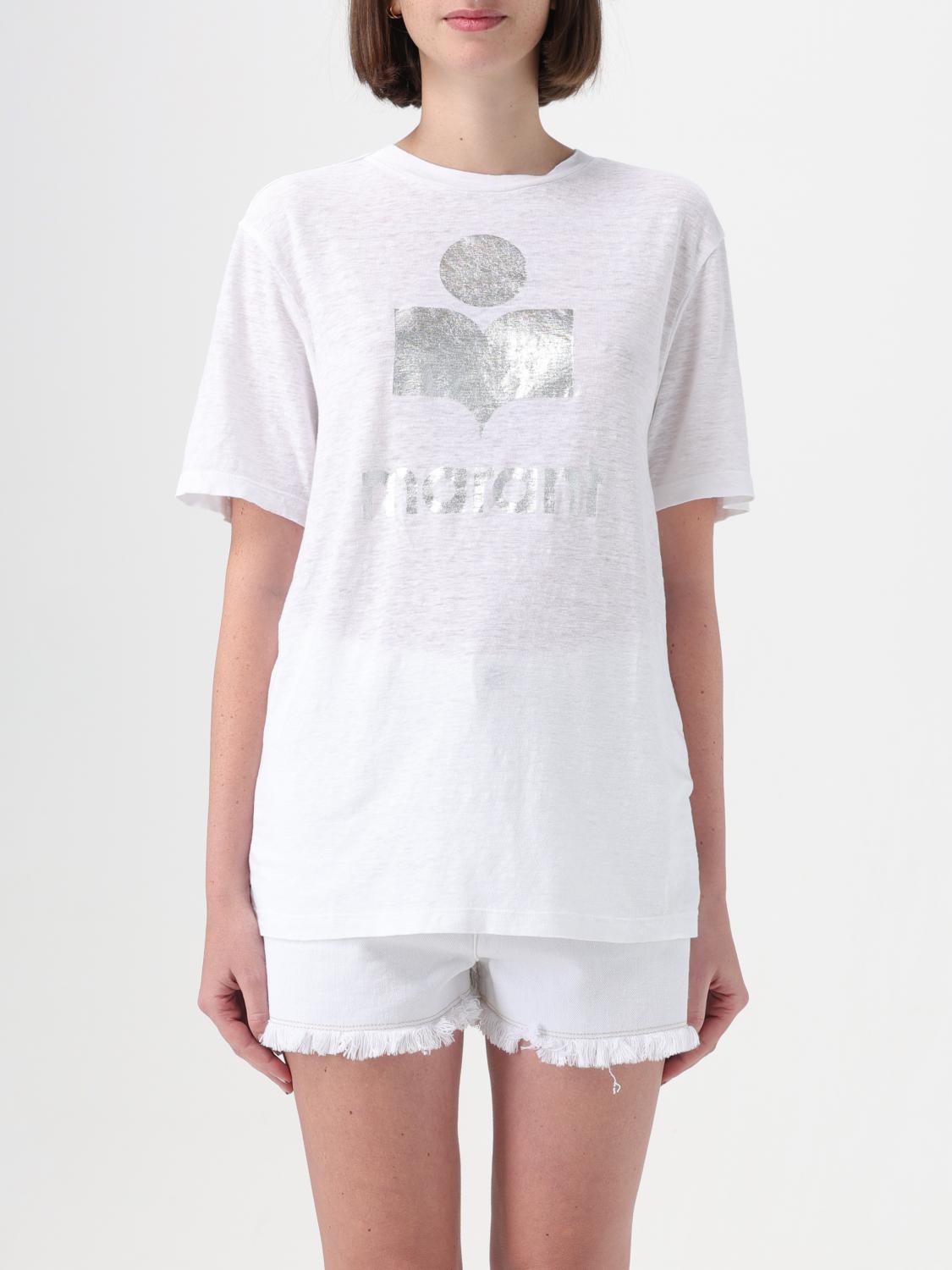 ISABEL MARANT ETOILE T-Shirt Woman color White　ISABEL MARANT ETOILE Tシャツ レディース カラー ホワイト ISABEL