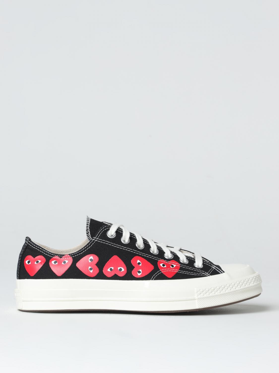 Converse x Comme Des Garçons Play sneakers in canvas