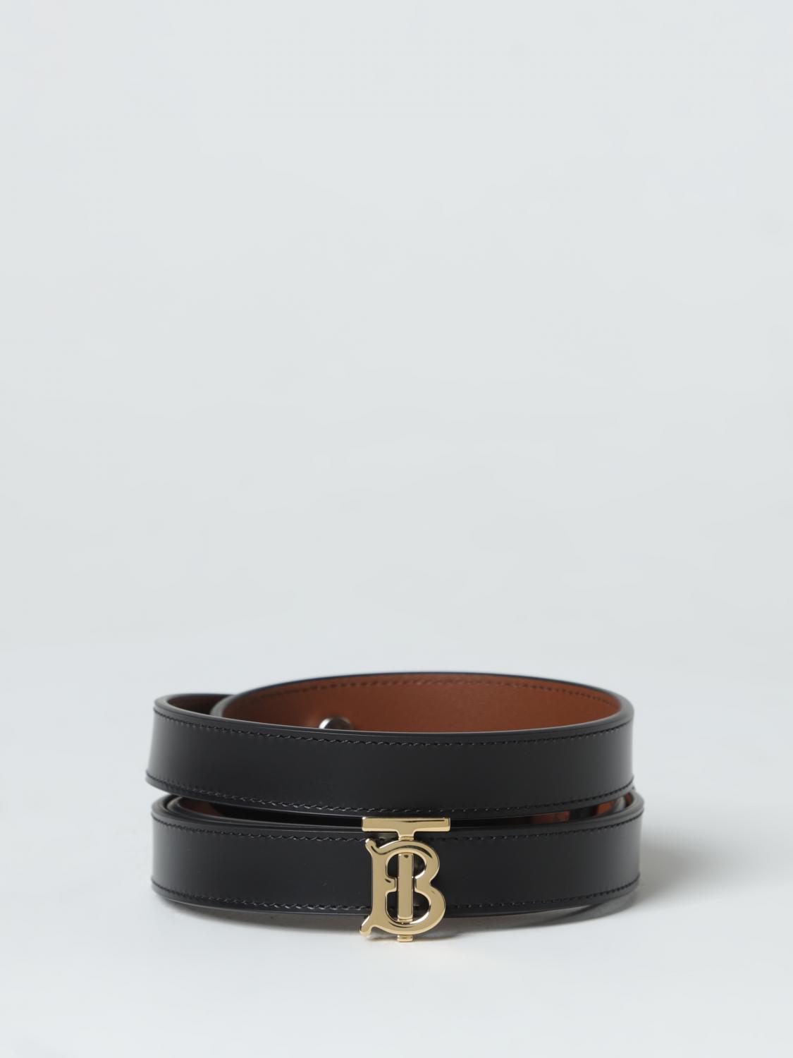 Belt BURBERRY Woman colour Black