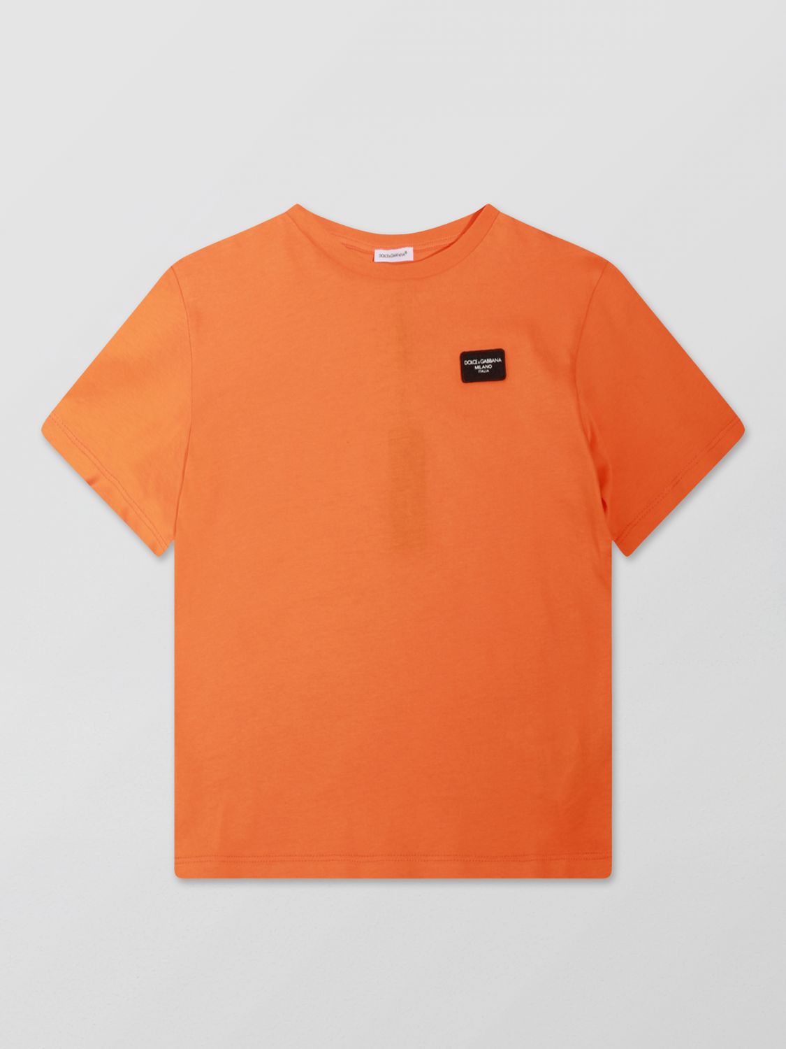 Shop Dolce & Gabbana T-shirt  Kids Color Orange