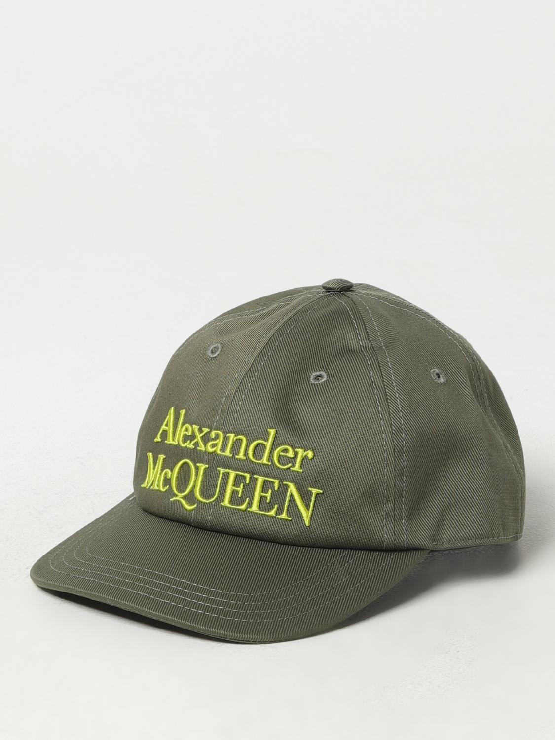 Hat ALEXANDER MCQUEEN Men colour Kaki