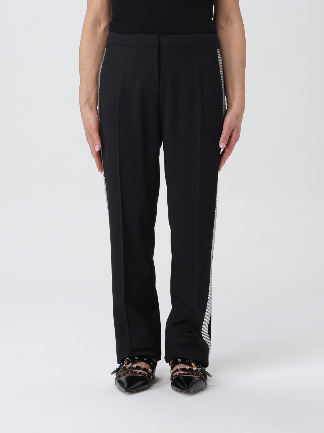 Trousers PINKO Woman colour Black