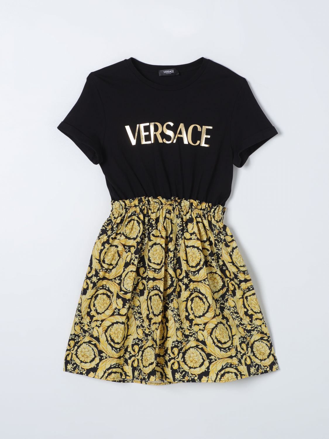 Young Versace Dress  Kids Colour Black