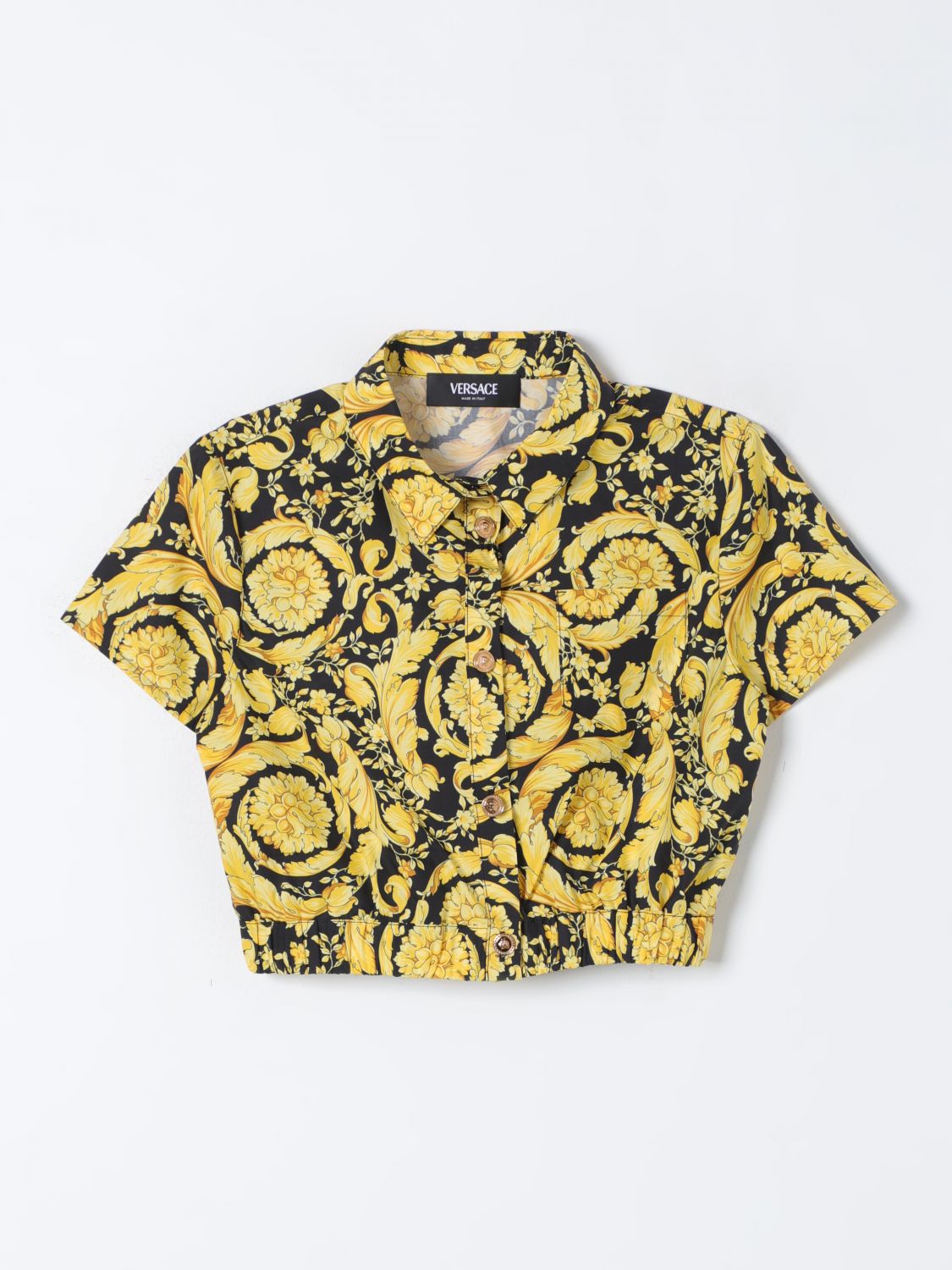 Young Versace Shirt  Kids In 黑色