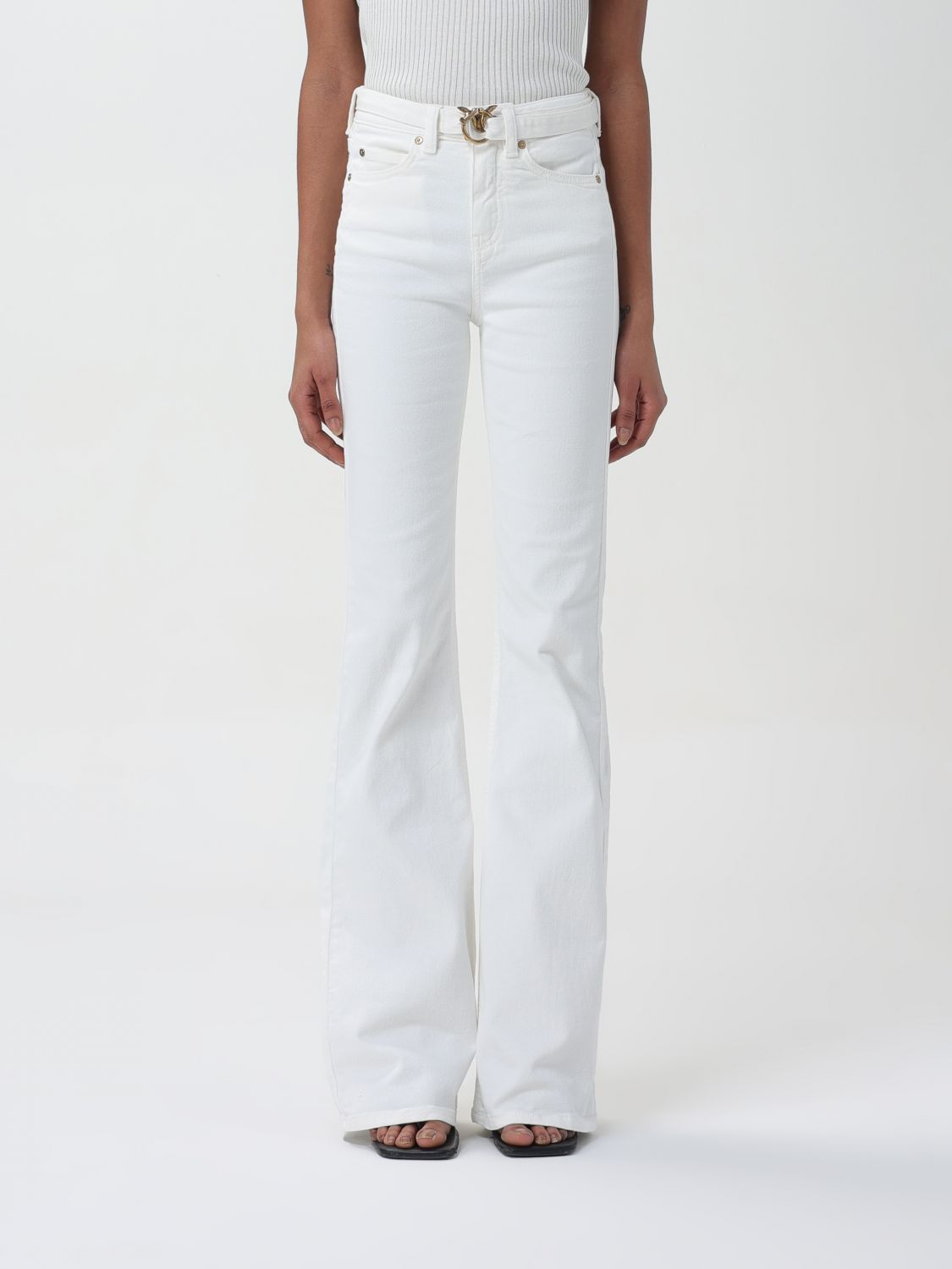 Pinko Jeans  Woman Color White