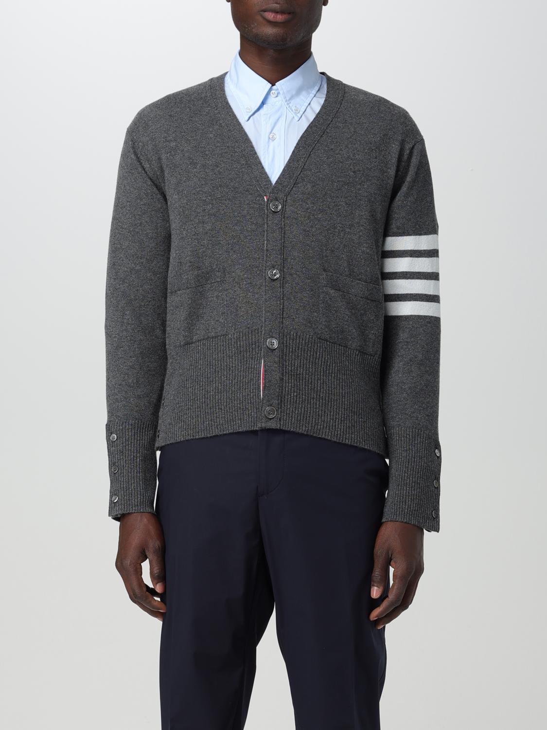 Thom Browne Sweater Men Color Grey In Grey