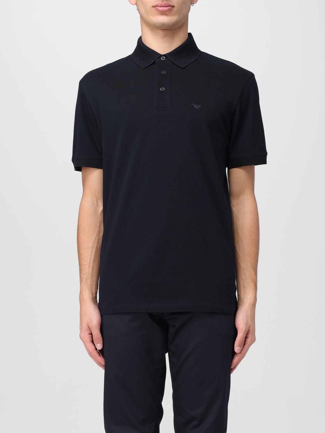 Polo Shirt EMPORIO ARMANI Men colour Blue