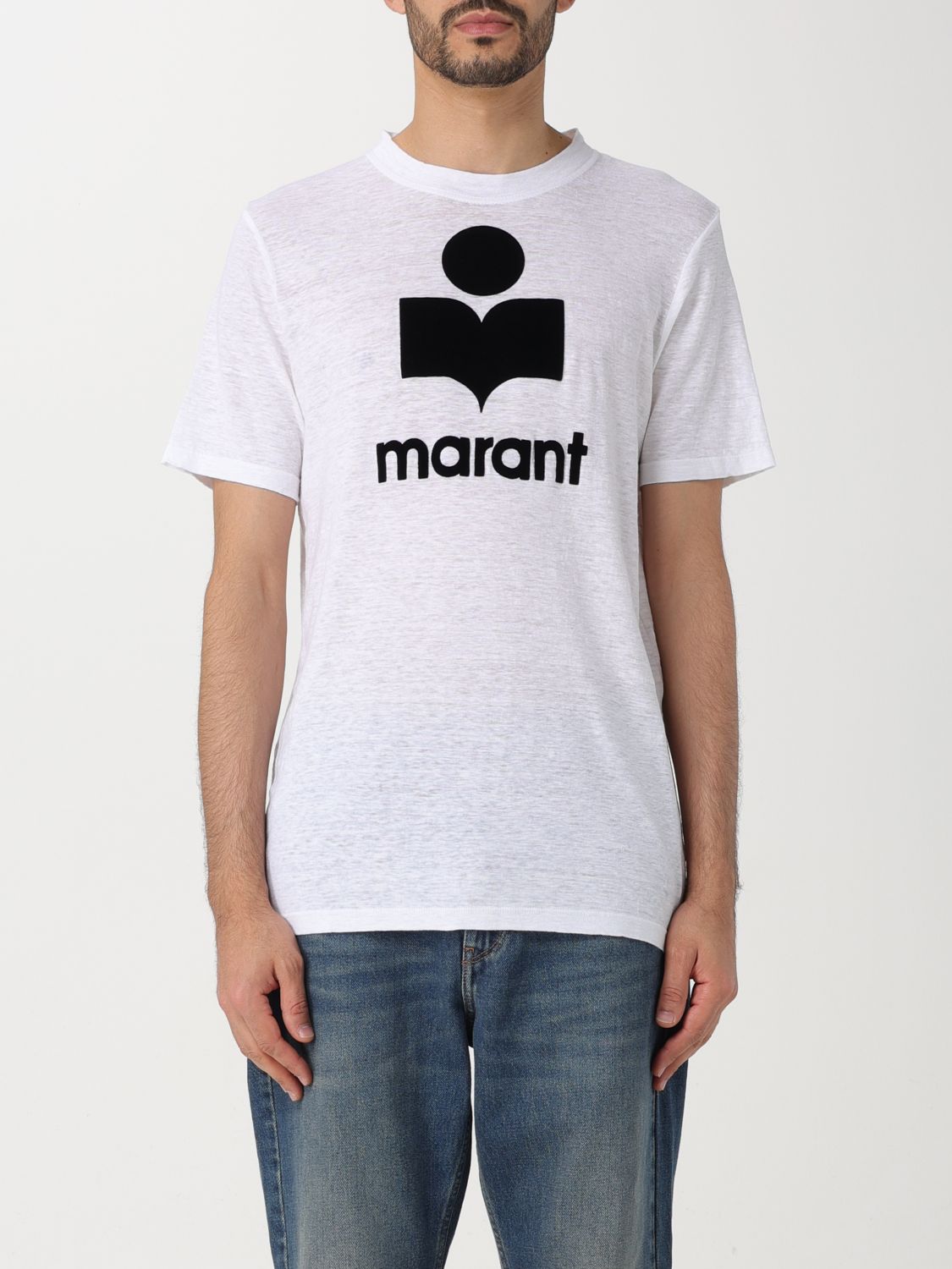 T恤 ISABEL MARANT 男士 颜色 白色