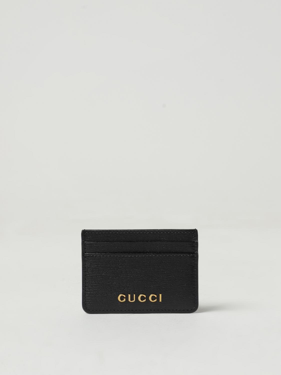 Wallet GUCCI Men color Black