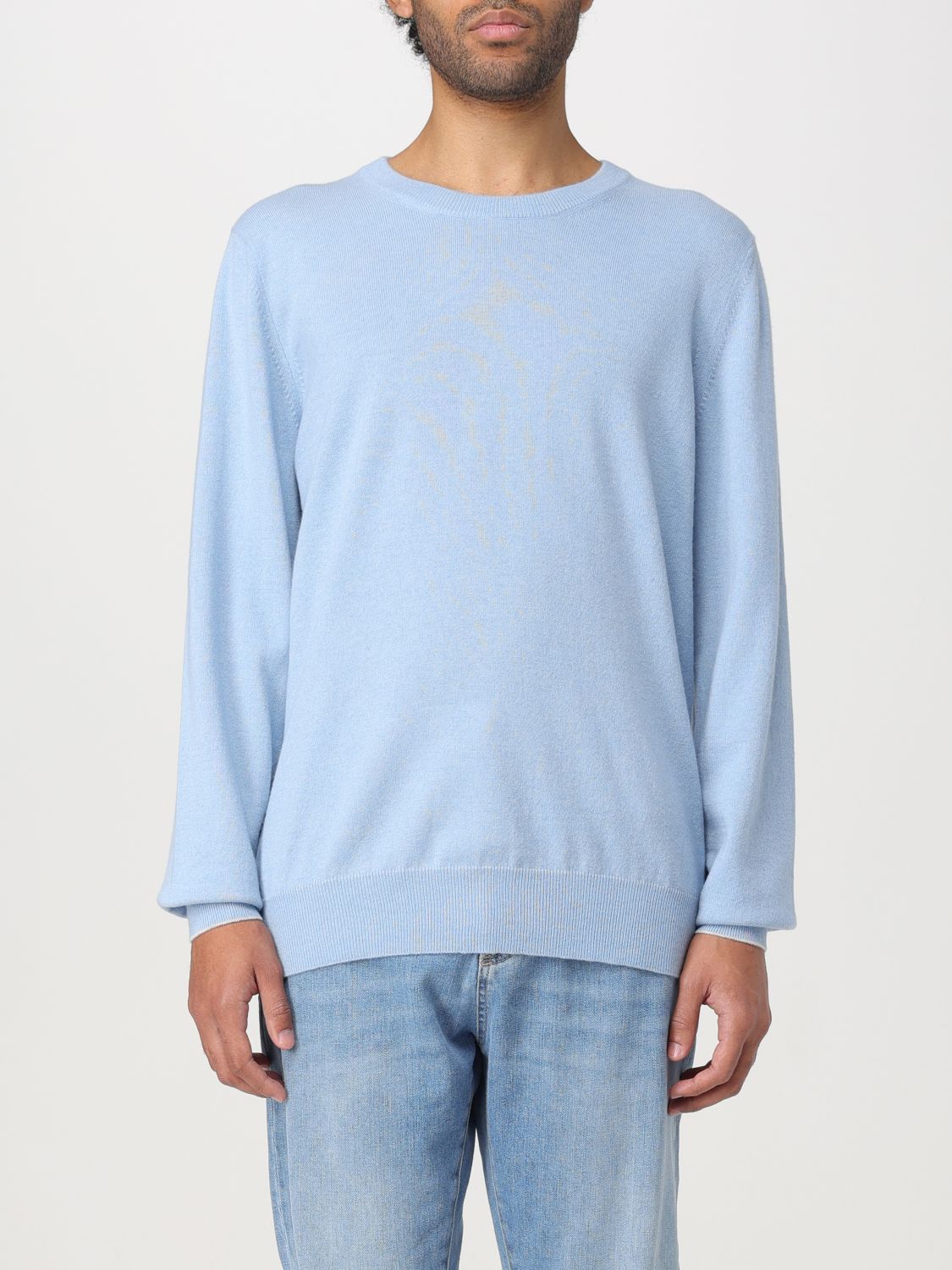 Shop Brunello Cucinelli Sweater  Men Color Blue