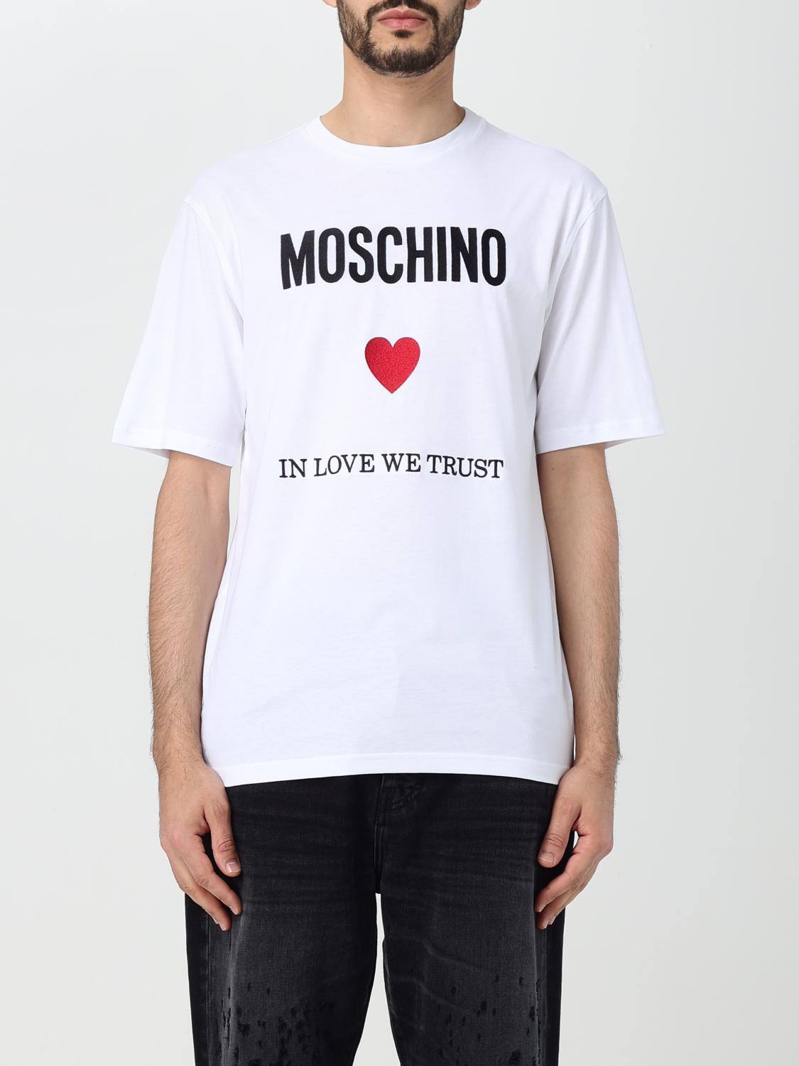 MOSCHINO COUTURE T-Shirt Herren Farbe Weiß