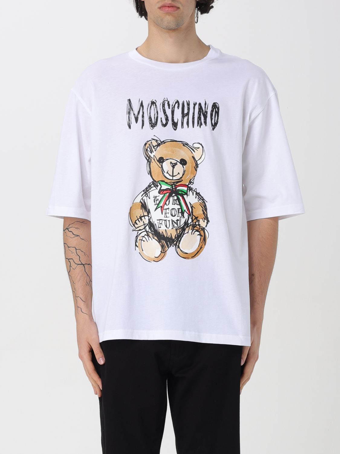 Moschino Couture T-shirt  Men Colour White