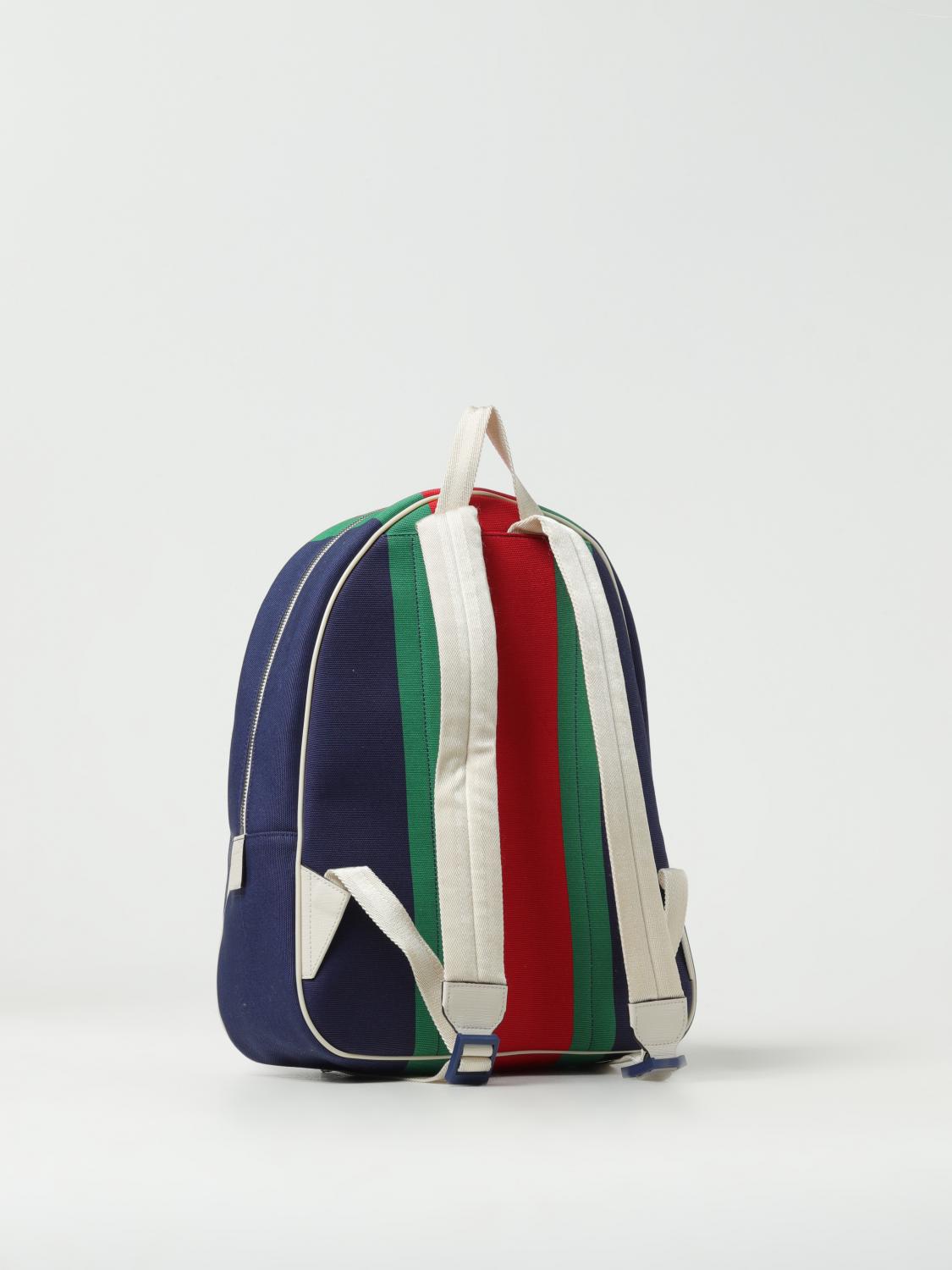 Gucci stripe online backpack