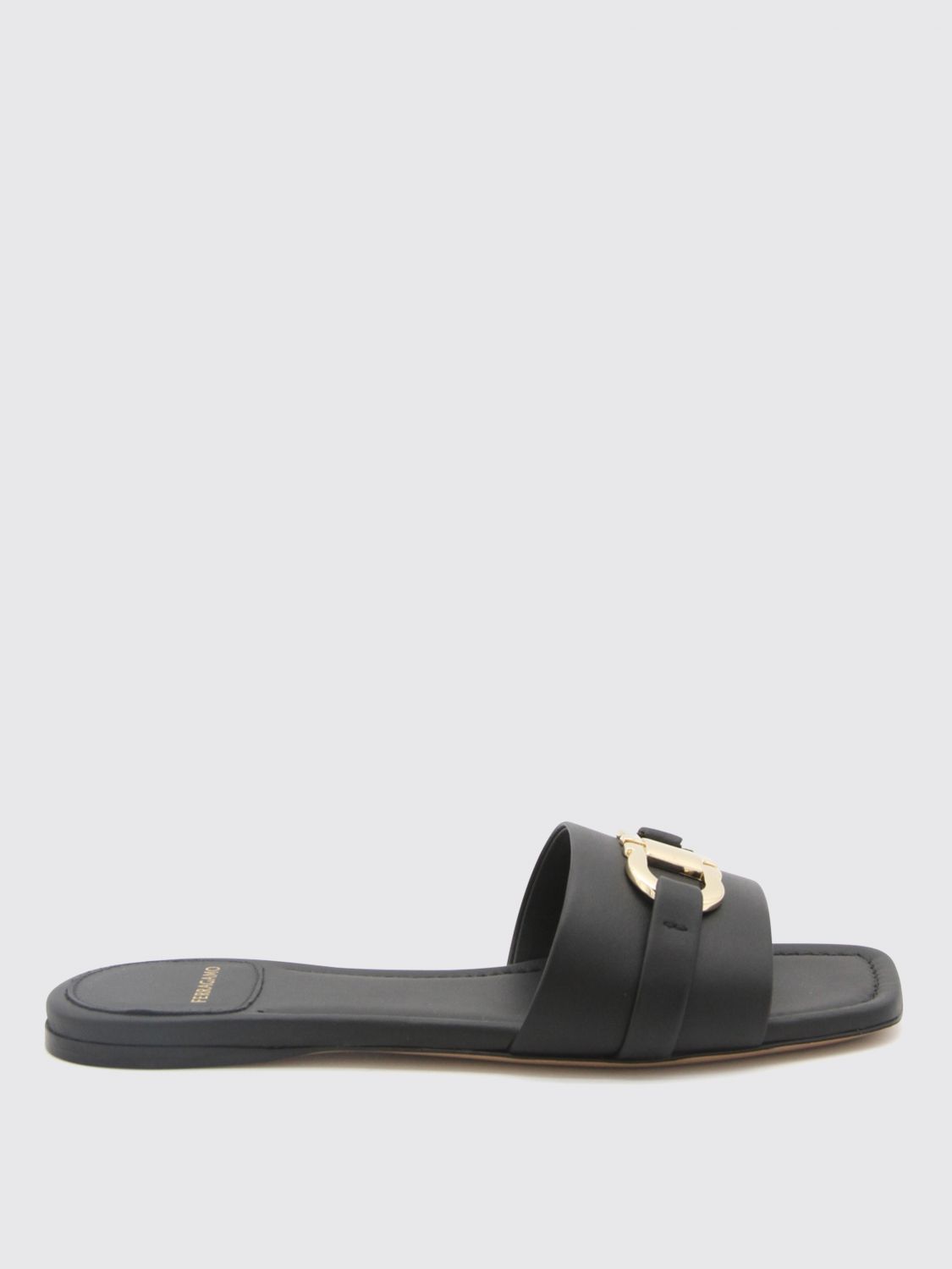 Ferragamo Flat Sandals  Woman Color Black