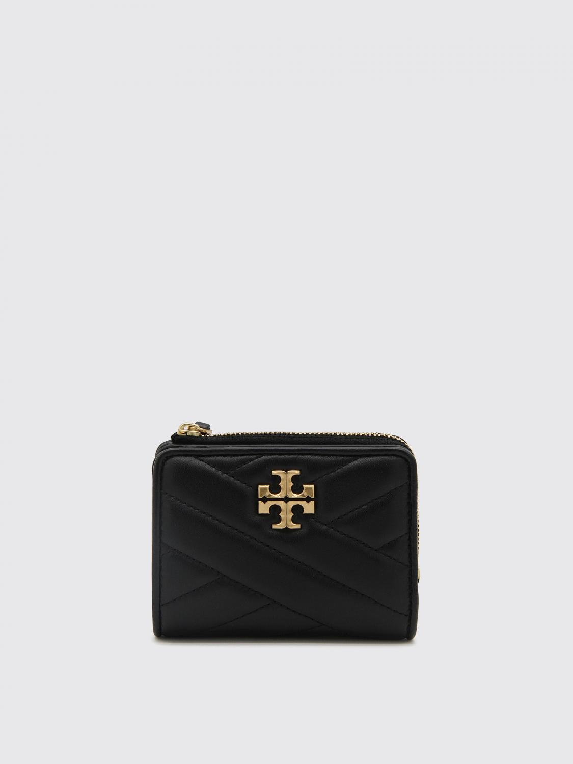 Tory Burch Wallet Woman Color Black In Black