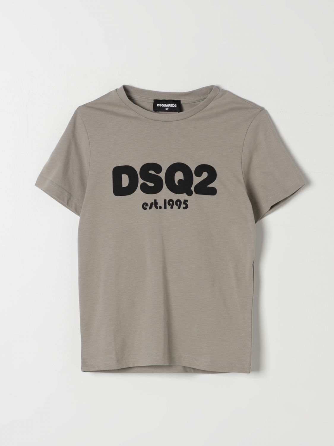 Shop Dsquared2 Junior T-shirt  Kids Color Grey
