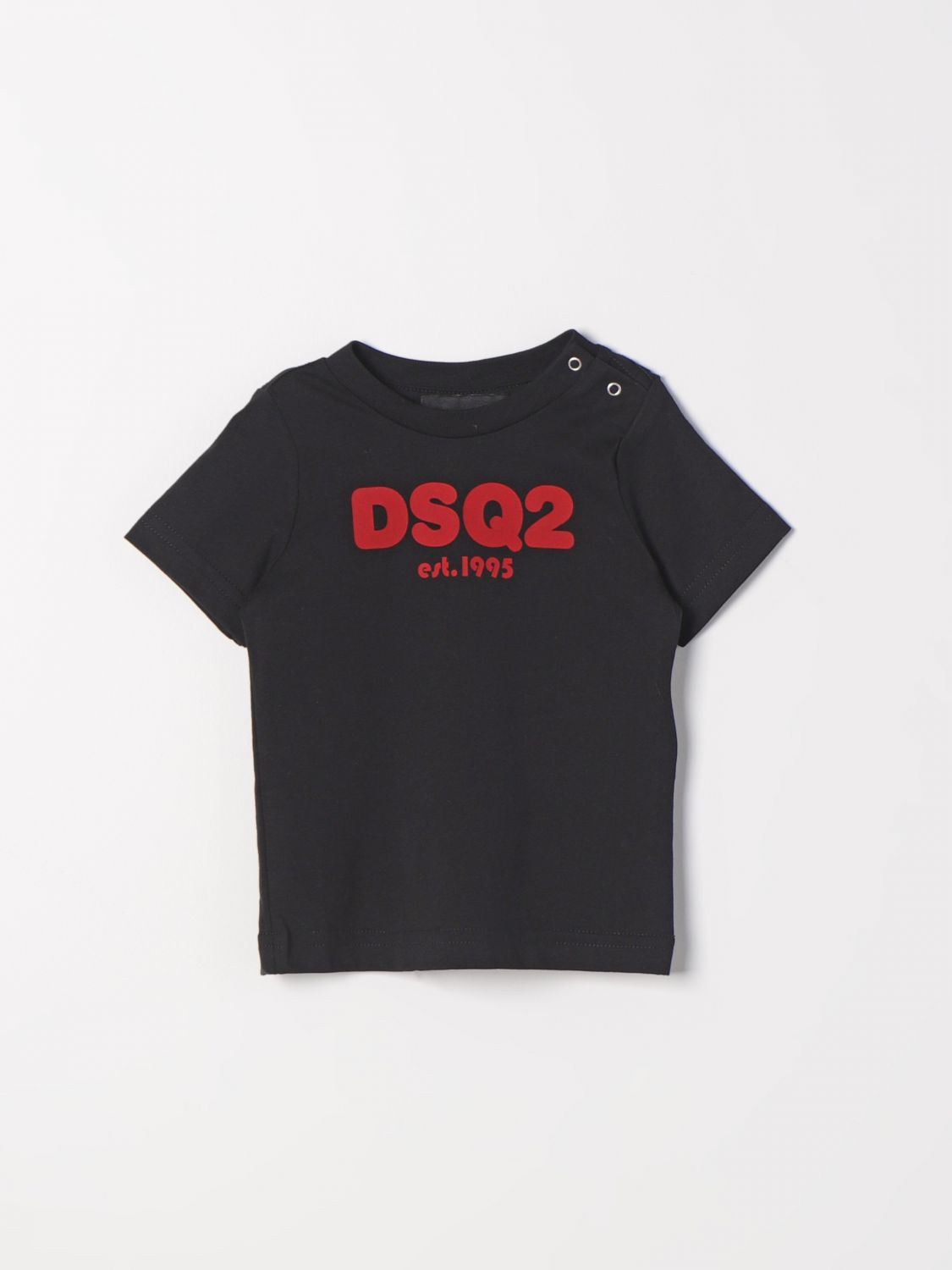 Shop Dsquared2 Junior T-shirt  Kids Color Black