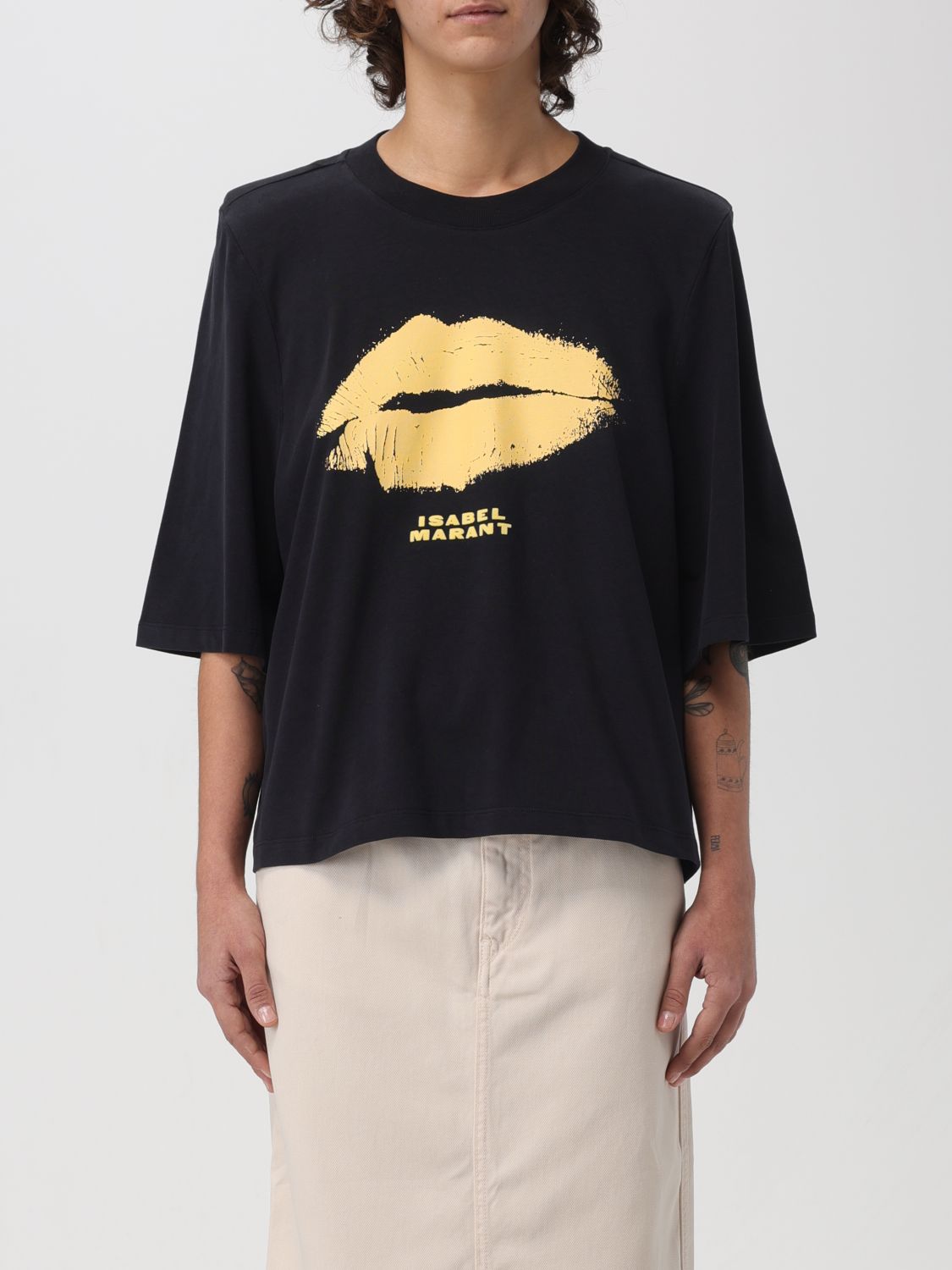 Isabel Marant T-shirt  Woman Colour Black