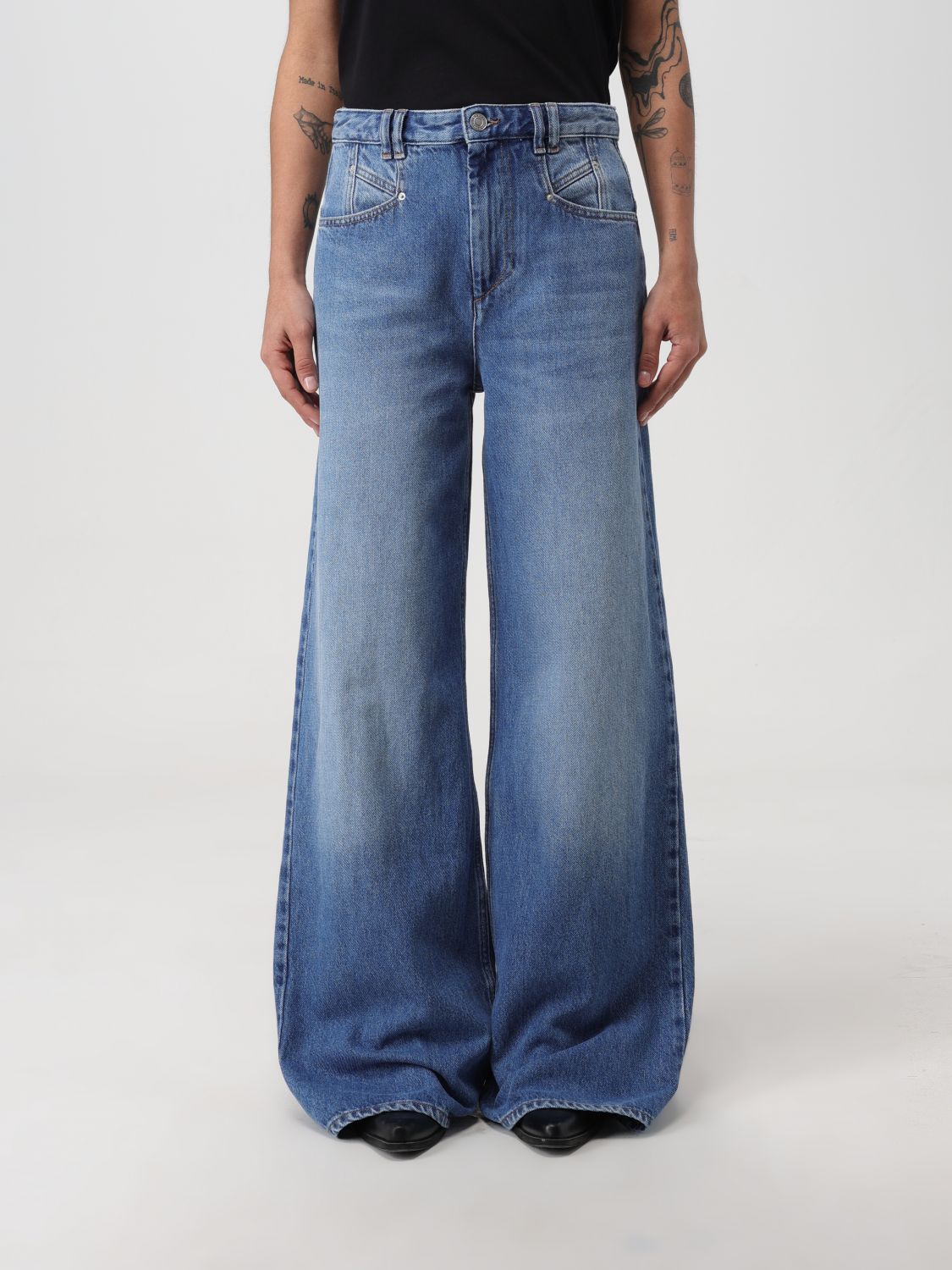 Isabel Marant Jeans  Woman Color Denim