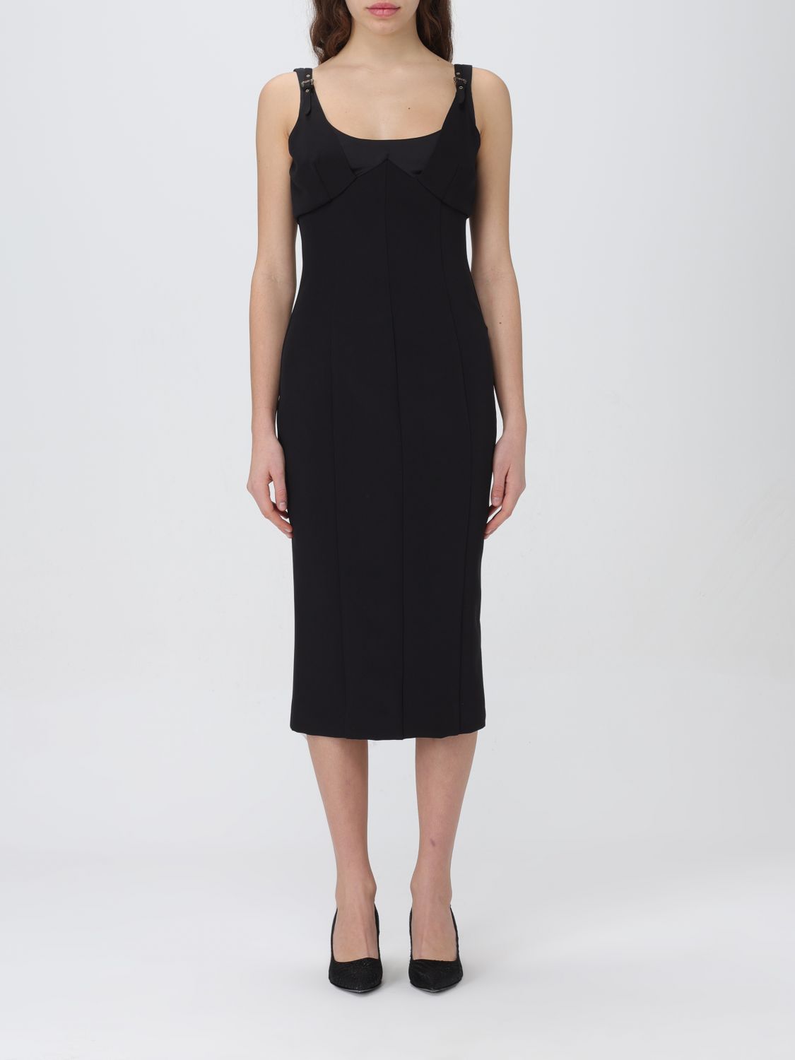 Versace Jeans Couture Dress  Woman Colour Black