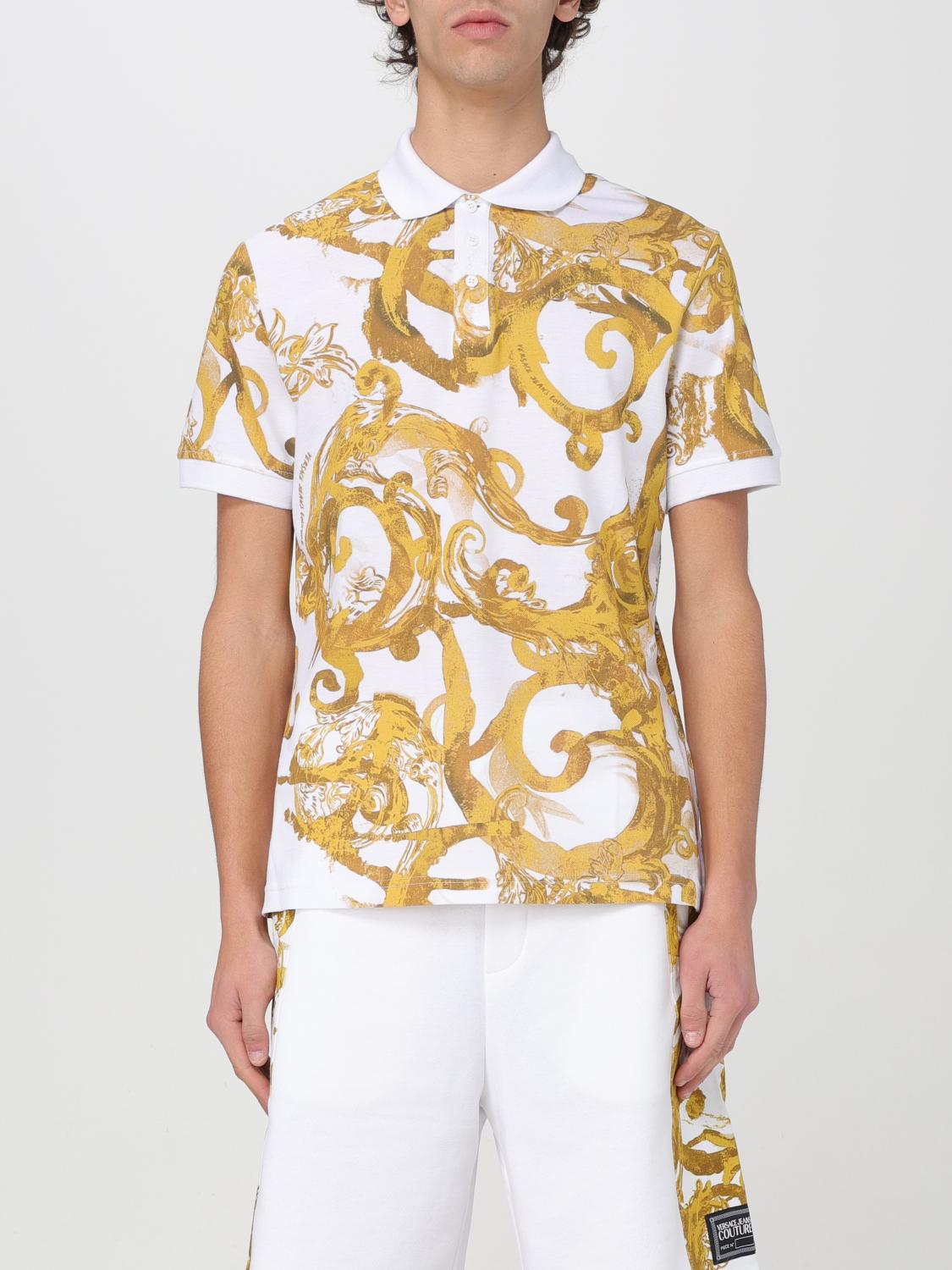 Polo Shirt VERSACE JEANS COUTURE Men colour White