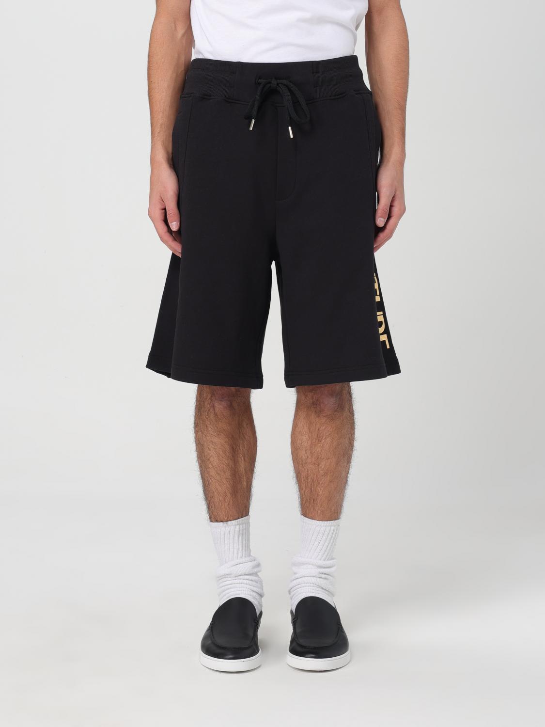 Short VERSACE JEANS COUTURE Men colour Black