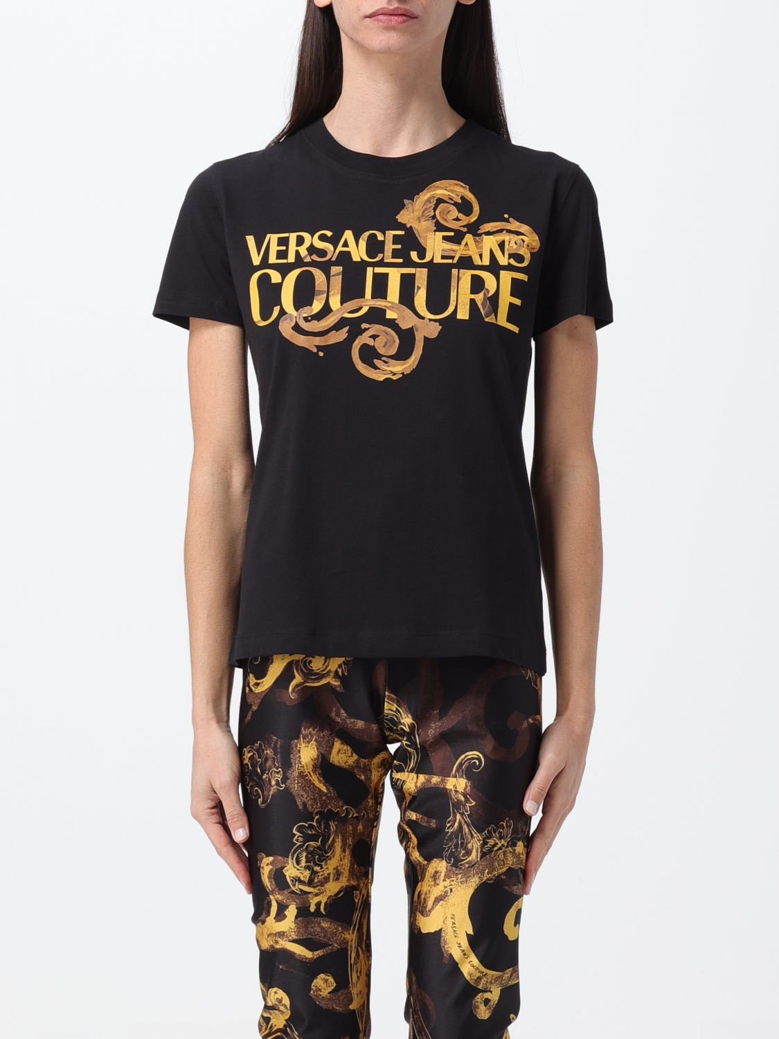 Versace Jeans Couture T-shirt  Woman Color Black