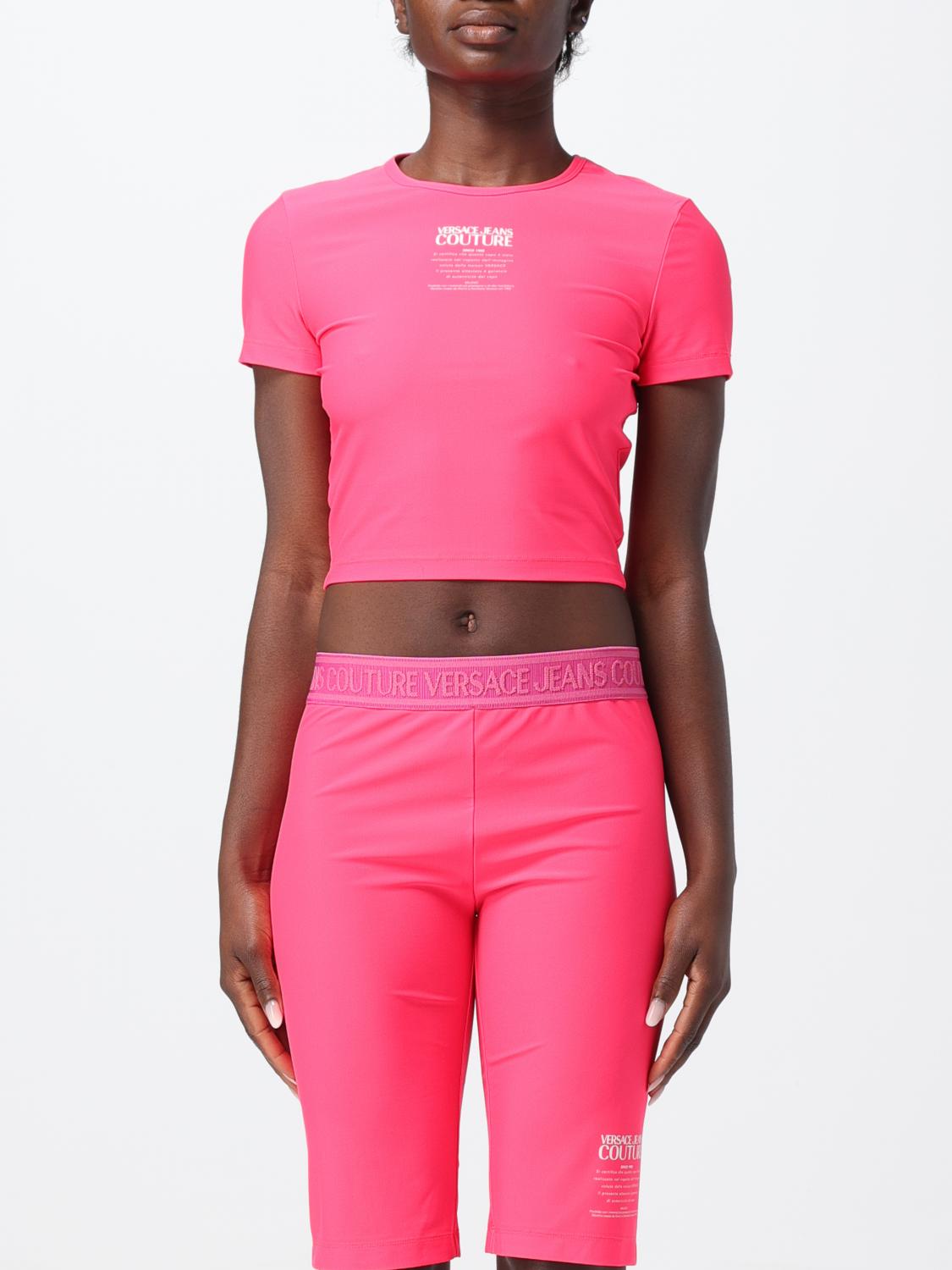 Versace Jeans Couture T-shirt  Woman Color Fuchsia