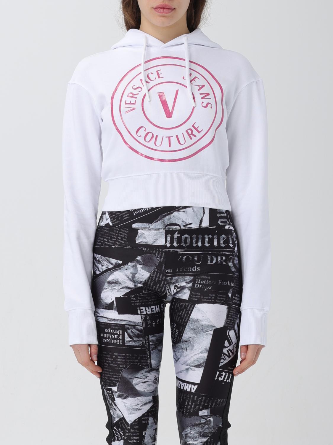 Versace Jeans Couture Sweatshirt  Woman Color White