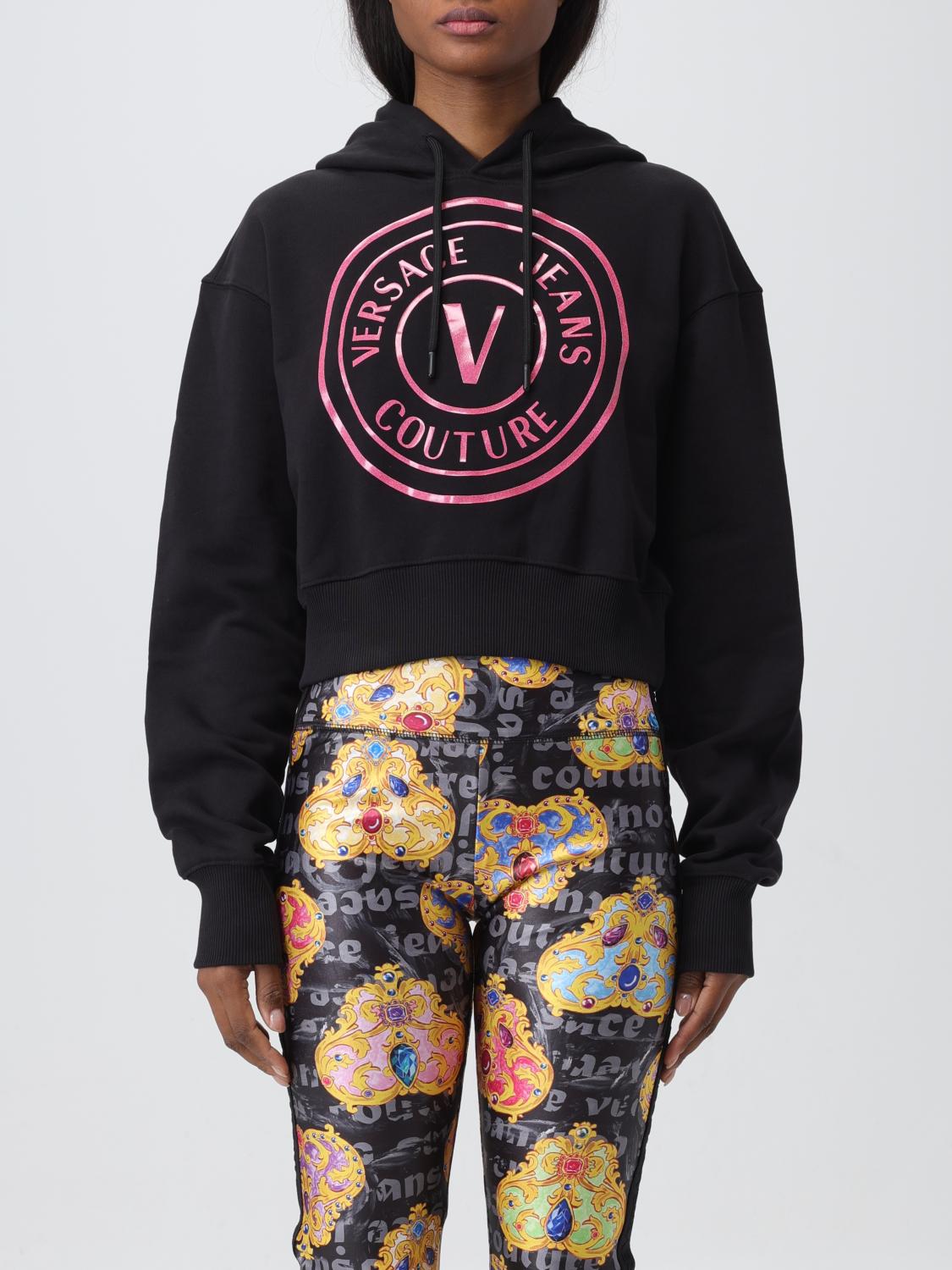 Versace Jeans Couture Sweatshirt  Woman Color Black