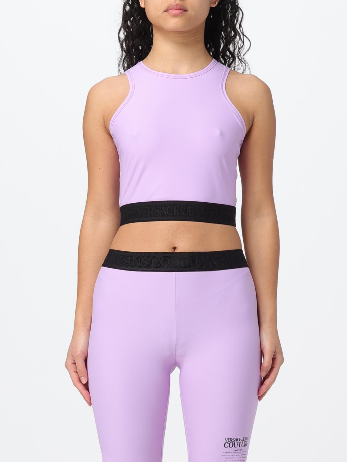 Versace Jeans Couture Top  Woman Color Violet