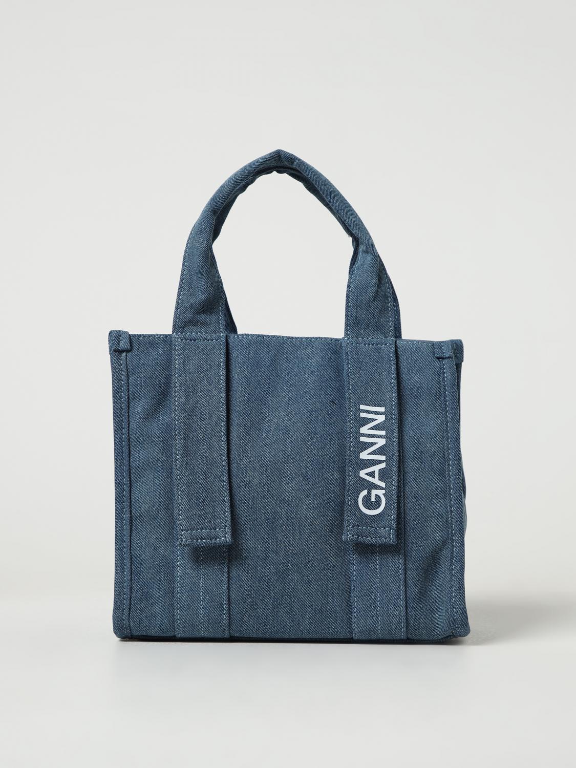 GANNI handbag for woman Blue Ganni handbag A5457 online at