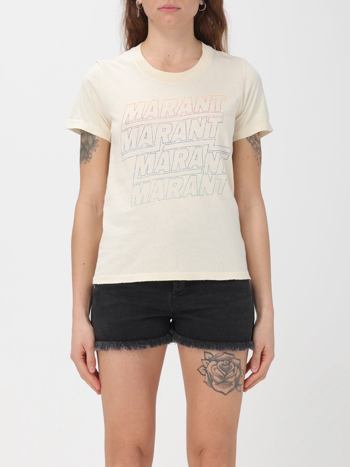 Isabel Marant T-shirt  Woman Color Beige