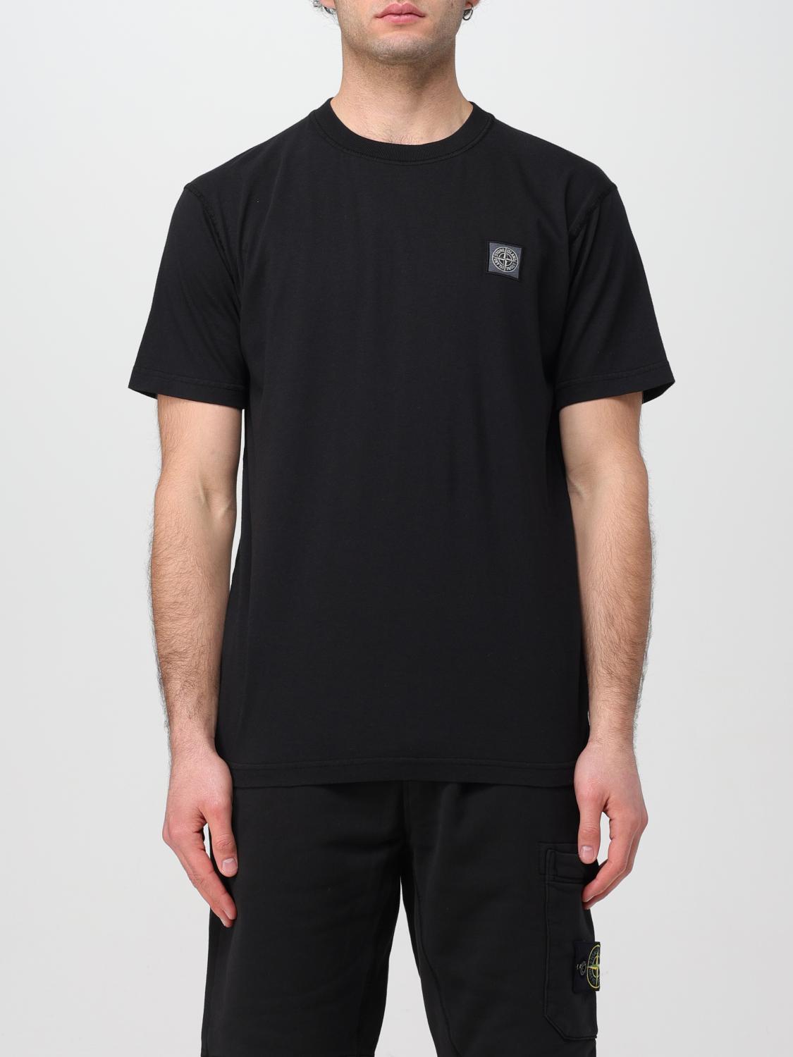 T-Shirt STONE ISLAND Men colour Black