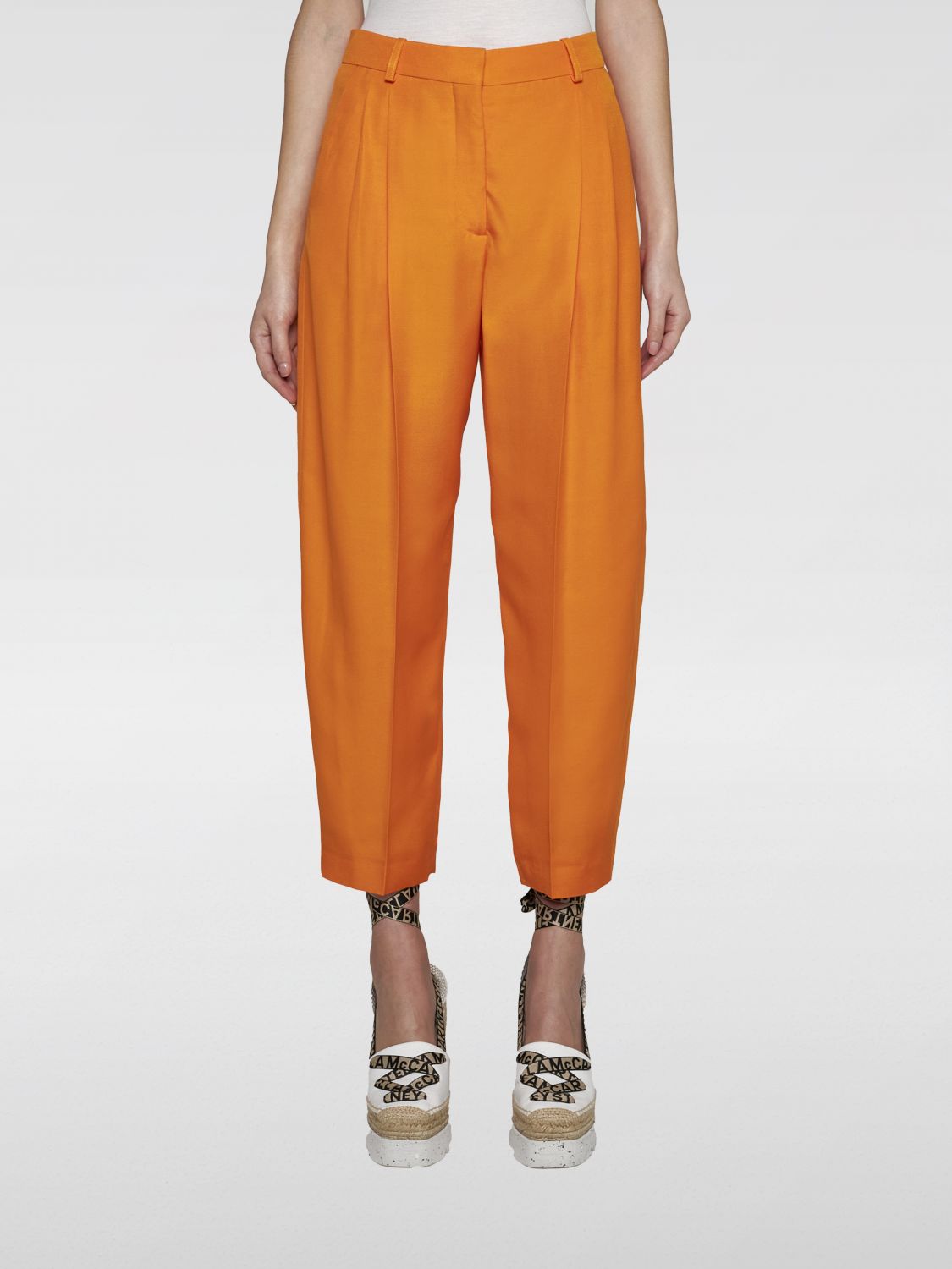 Stella Mccartney Pants  Woman Color Orange