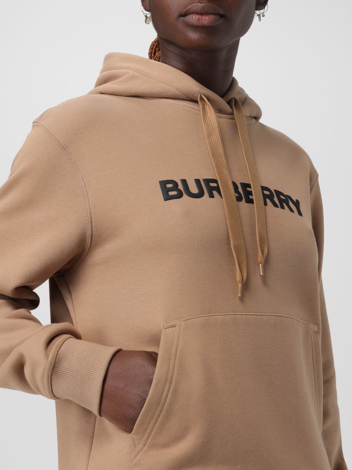 Burberry green online hoodie