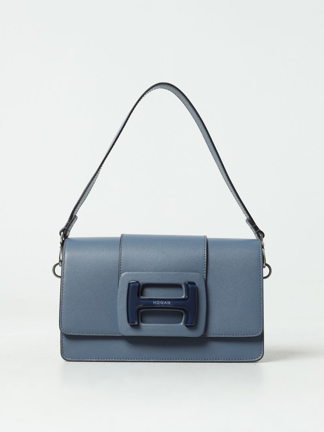 Shop Hogan Shoulder Bag  Woman Color Blue